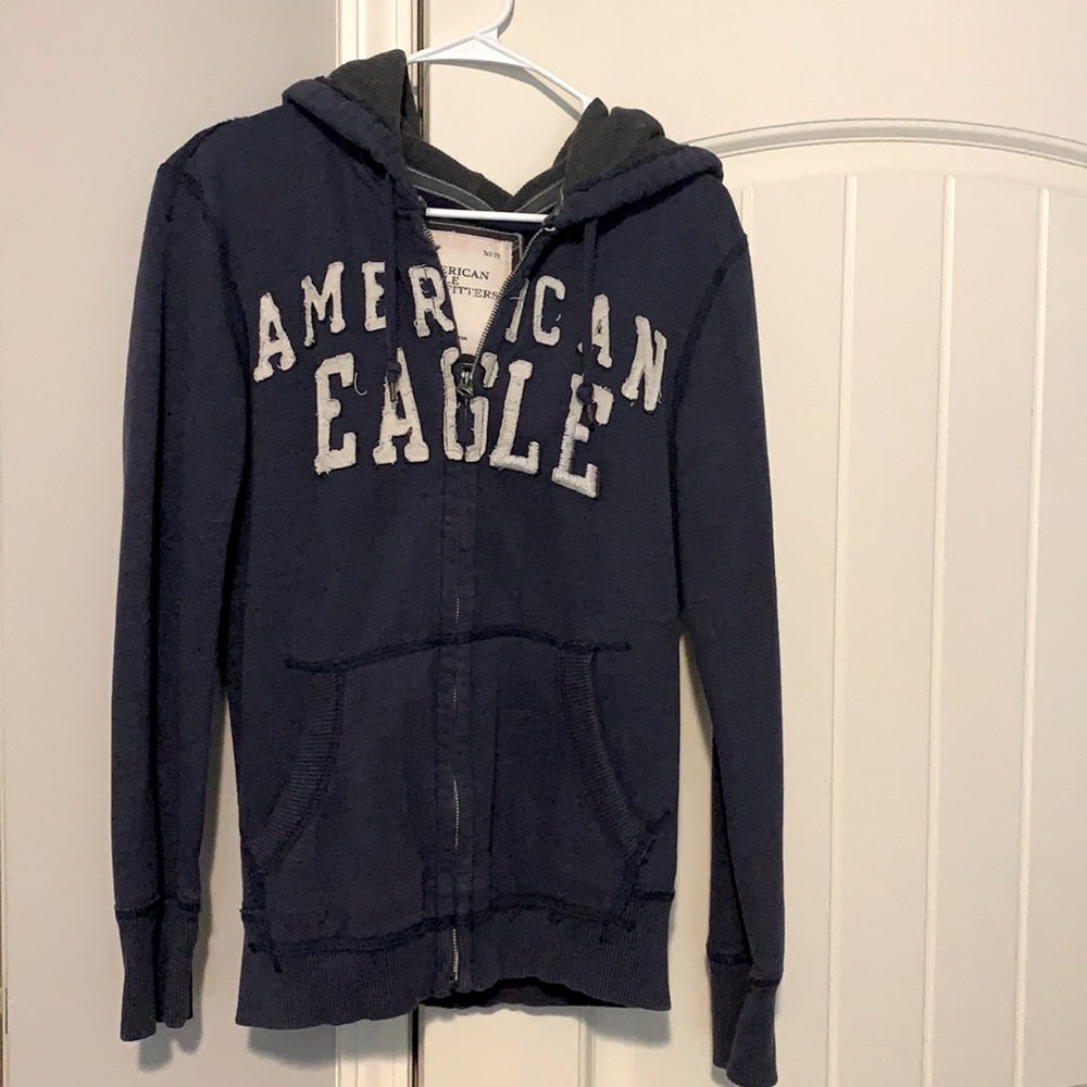 American Eagle Full Zip Hoodie Men’s Small